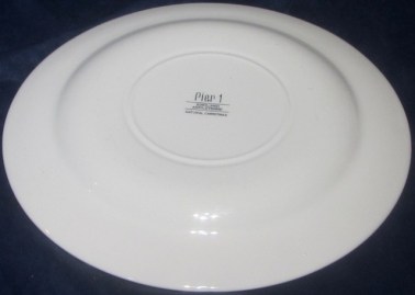 PLATO PORCELANA NAVIDAD PIER 1 (2)